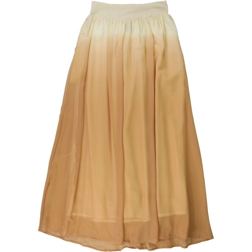 Verona Collection Womens Elena Maxi Skirt, Brown, S, DM